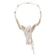 Erte Gold Silver & Gem set Sophistication Necklace