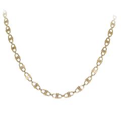 Cartier Long Two Color Gold Necklace