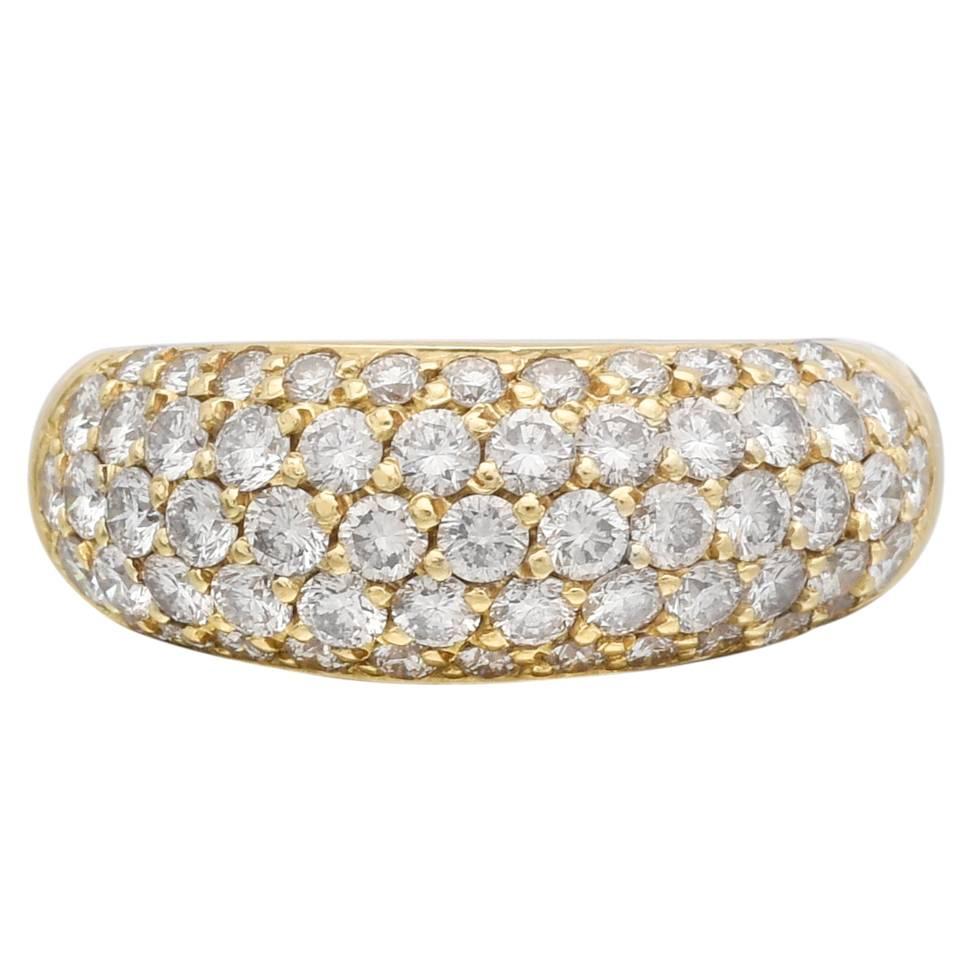 Pavé Diamond Bombe Ring