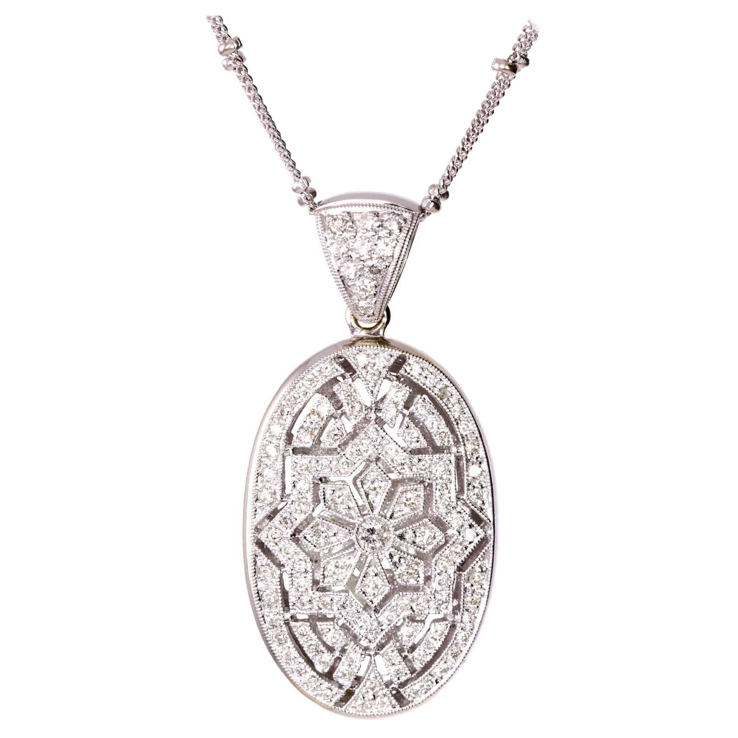 Diamond Pendant Necklace