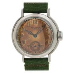 Vintage Waltham Premier U.S. Military WWII Era Wristwatch