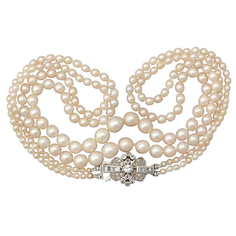 Beautiful Double Strand Pearl Necklace – Kupfer Fine Jewelry