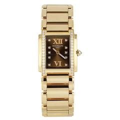 Used Patek Philippe Lady's Rose Gold Twenty-4 Quartz Wristwatch Ref 4910/11R-010