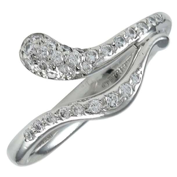 Tiffany and Co. Peretti Diamond Platinum Snake Ring For Sale at 1stDibs ...