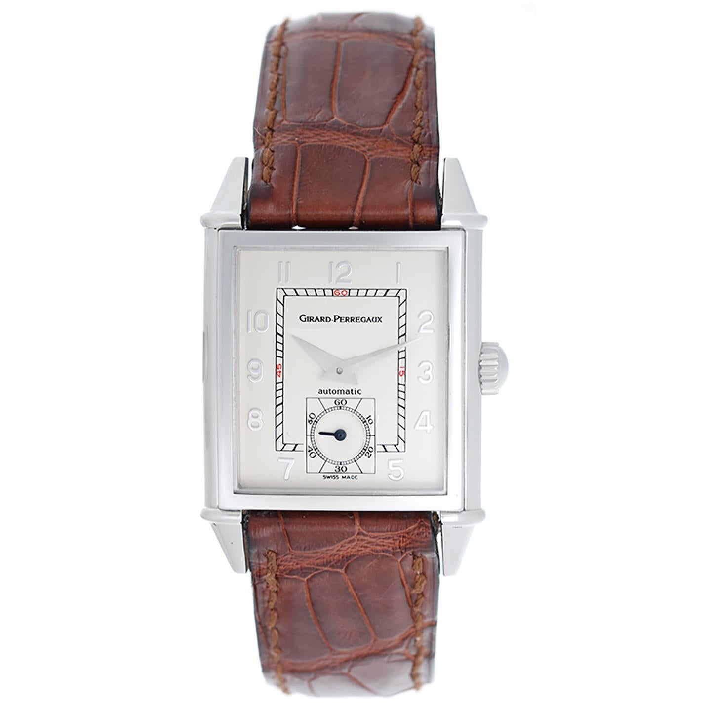 Girard-Perregaux Stainless Steel Automatic Wristwatch Ref 2593