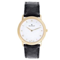 Blancpain Yellow Gold Villeret Automatic Winding Wristwatch