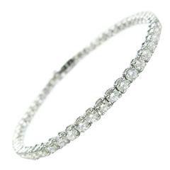 Bulgari - Bracelet tennis en or et diamants