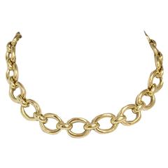 Cartier Gold Link Necklace