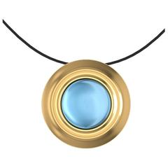 Barbara Nanning & Sparkles Topaz and Gold Pendant 9