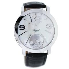 Chopard White Gold Diamond Happy Diamonds Quartz Wristwatch Ref 20/7449 4