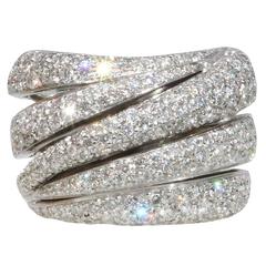 Chimento Spicchi Collection Diamond Gold Ring 