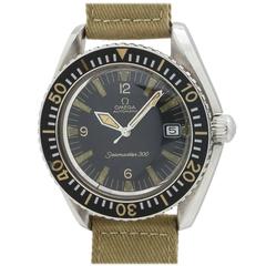 Vintage Omega Stainless Steel Seamaster 300 Wristwatch Ref 166.024 -67 ST
