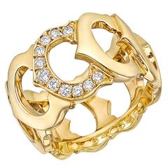 Cartier Diamond Gold C de Cartier Ring