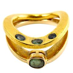 1970s Biegel Alexandrite Gold Ring 10