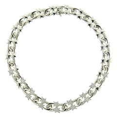 Impressive Chanel Comete Diamond Gold Star Necklace 1