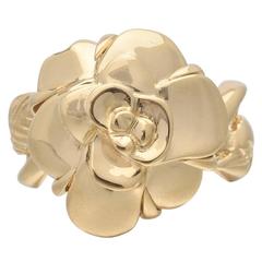 Chanel "Camellia" Gold Ring