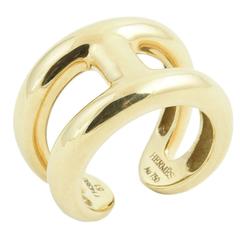 Hermès Osmose Gold Ring