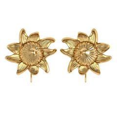Barbara Nanning & Sparkles Gold Earrings 5