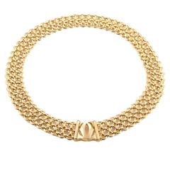 Cartier Gold Choker Necklace