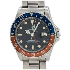 Rolex Stainless Steel GMT-Master Wristwatch ref 1675