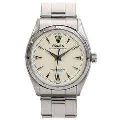 Rolex Stainless Steel Chronometre Wristwatch Ref 6565 8