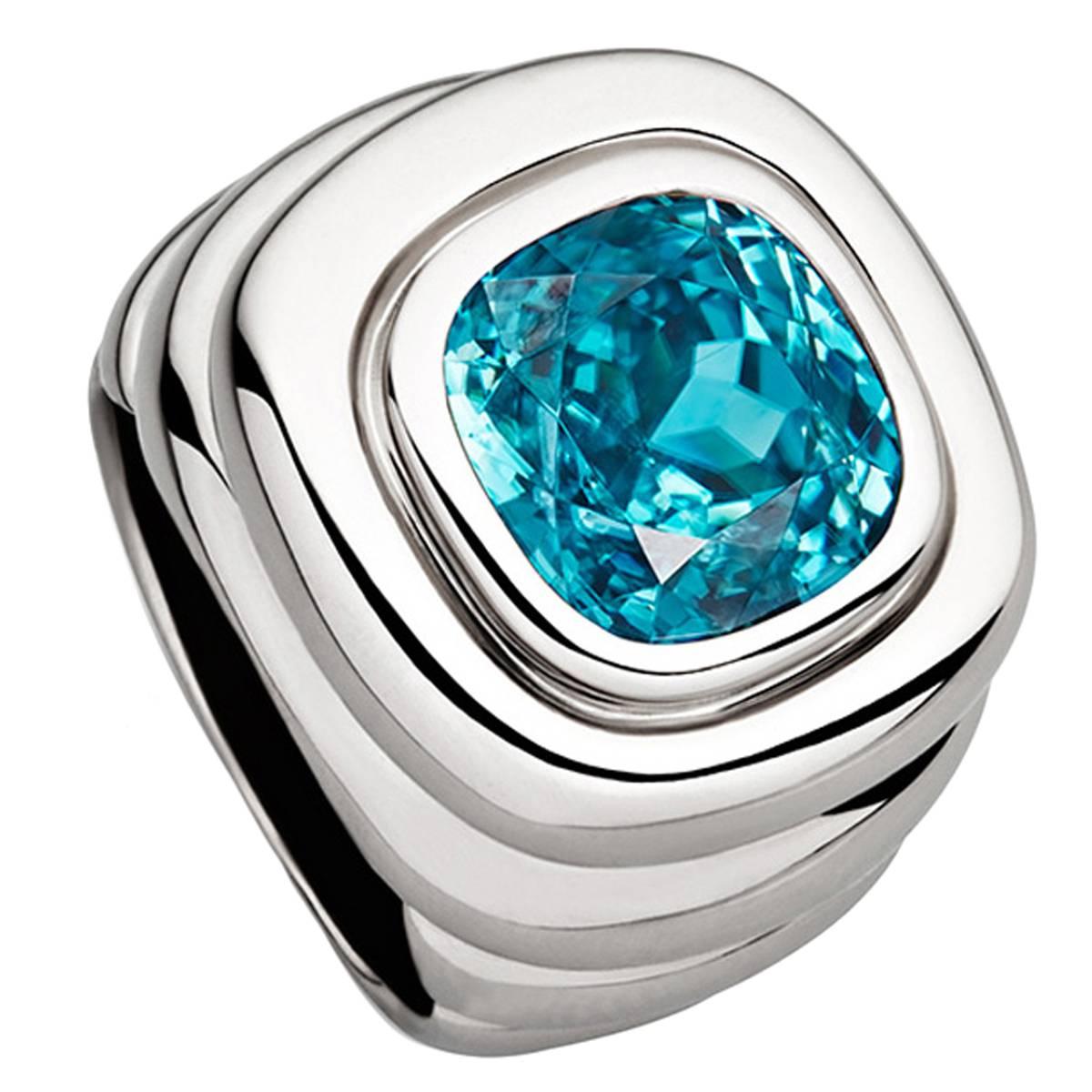 Colleen B. Rosenblat Bague en or et zircon en vente