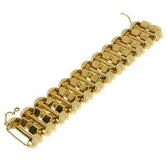 1940s Gold Link Bracelet 1