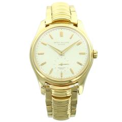 Patek Philippe Yellow Gold "Serpico Y Liano" Calatrava Wristwatch Ref 2526