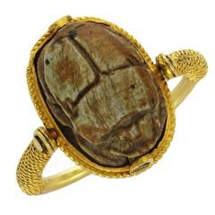 An Antique Scarab Ring