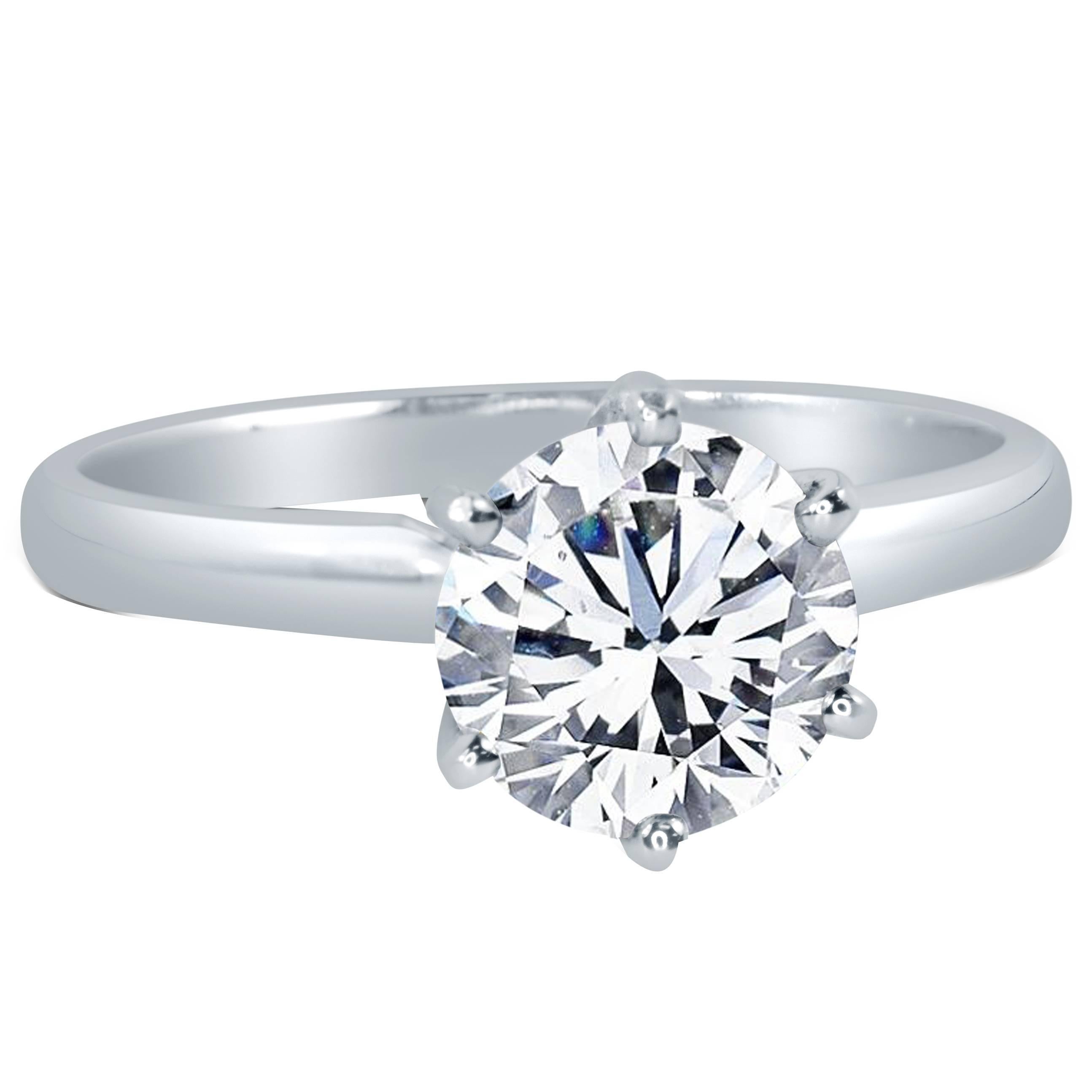 Prince Diamond 0.54 Cts. GIA Cert Diamond Solitaire Engagement Ring