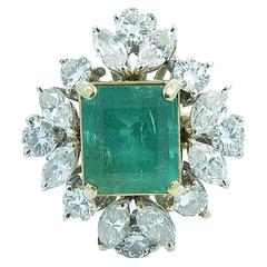 Emerald Diamond Ring
