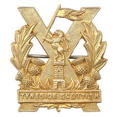 18k Yellow Gold Tyneside Scottish Brigade Sweetheart Brooch - Antique Circa 1915 10