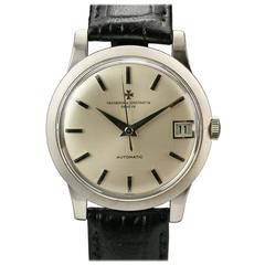 Retro Vacheron & Constantin Stainless Steel Wristwatch Ref 6378 