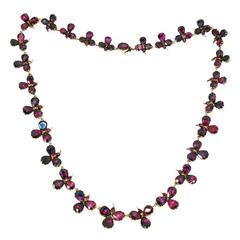 Georgian Garnet Necklace