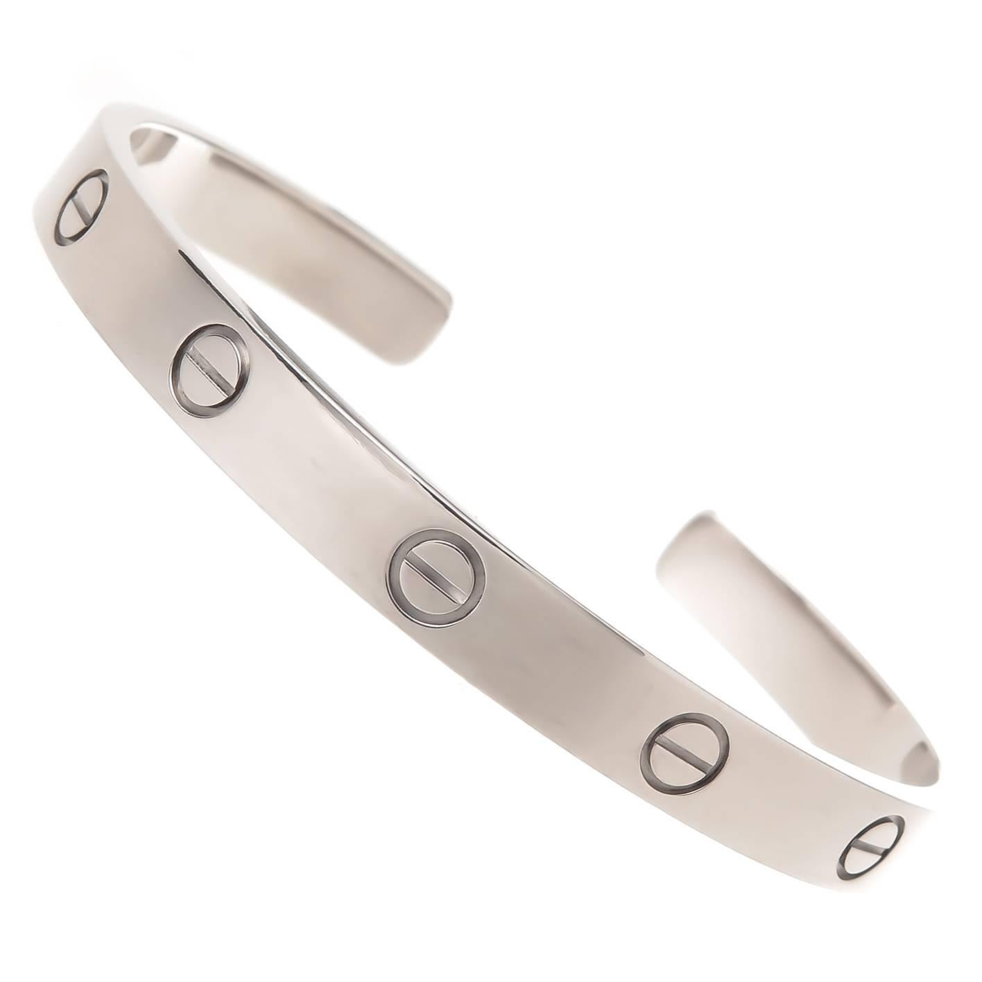 Cartier Gold Love Cuff Bracelet