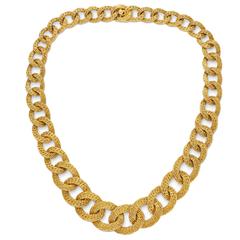 1960s Bulgari Gold Woven Link Necklace
