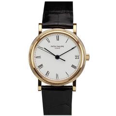 Patek Philippe Rose Gold Calatrava Wristwatch Ref 3802/200R 2