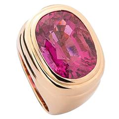 Colleen B. Rosenblat Tourmaline Gold Ring 2