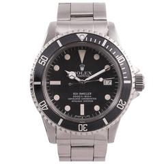 Rolex Stainless Steel SeaDweller Wristwatch Ref 1665