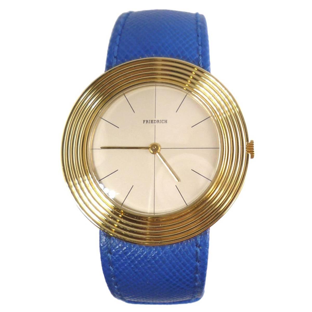 Audemars Piguet Yellow Gold Ultrathin Wristwatch  For Sale