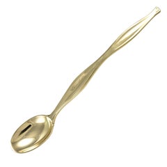 Antique Tiffany & Co. Gold Baby Spoon for Charlotte