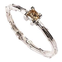 Milena Kovanovic Brown Diamond Gold Engagement Ring