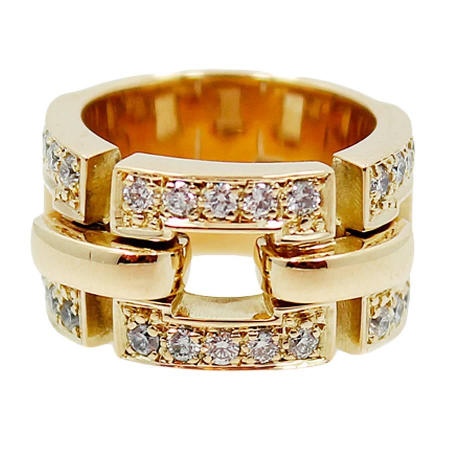 Hellmuth Diamond Gold Ring For Sale
