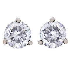 Diamond Gold Stud Earrings 7