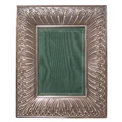 Buccellati Silver Linenfold Picture Frame