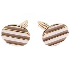 Tiffany & Co. Gold Cufflinks