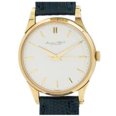 IWC Yellow Gold Dress Model Wristwatch