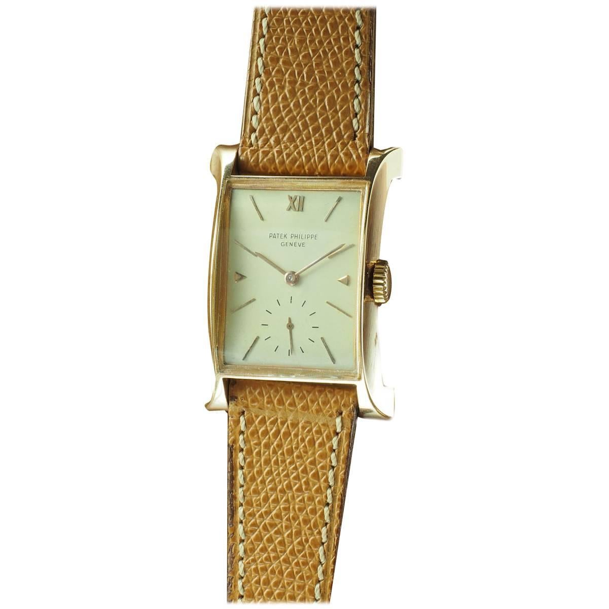 Patek Philippe Lady's Rose Gold Tour Eiffel Wristwatch Ref 2441 For Sale