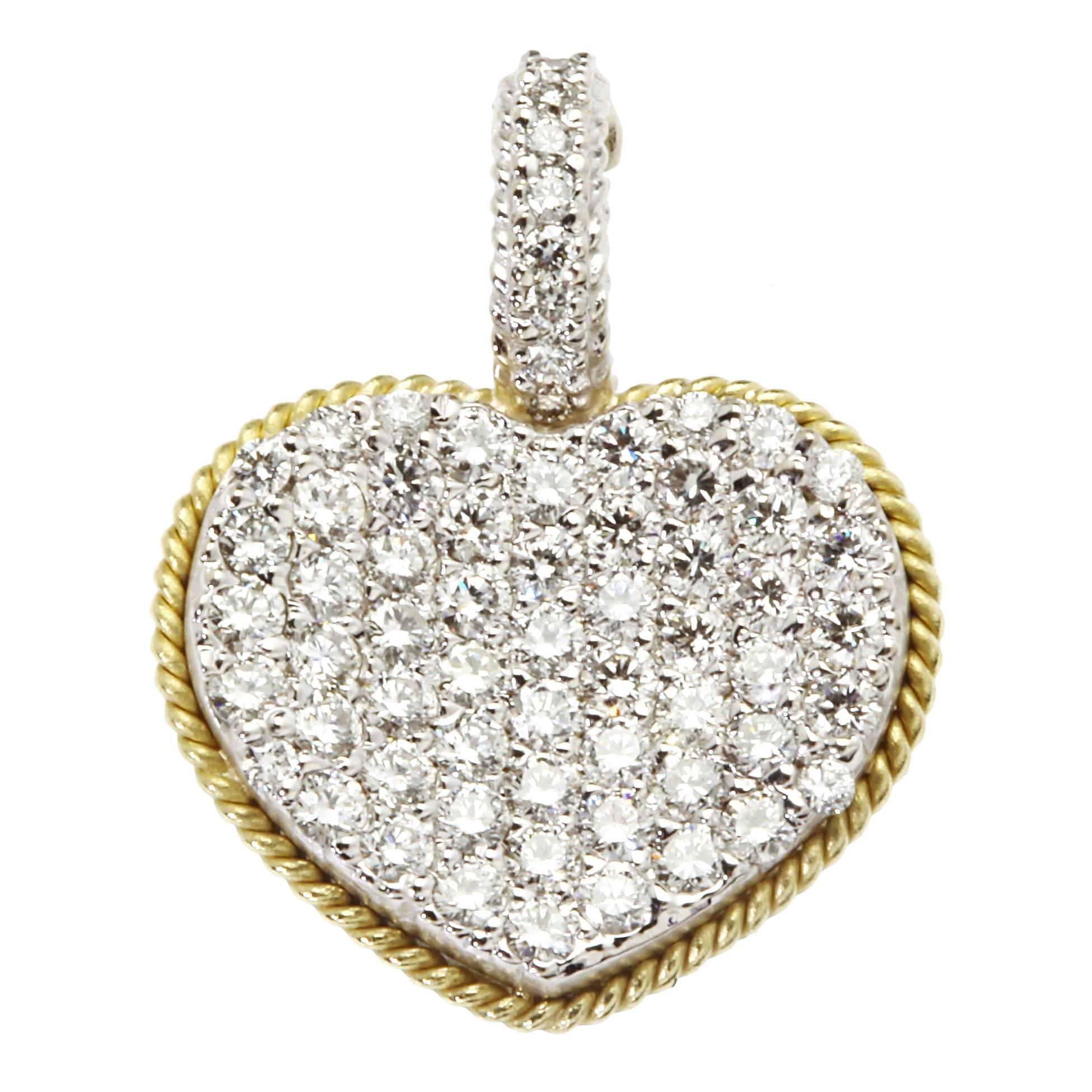 Stambolian Diamond Gold Heart Enhancer