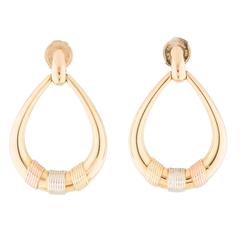 Cartier Trinity Gold Drop Earrings